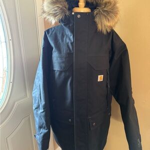 Carhartt Black Jacket with Logo
